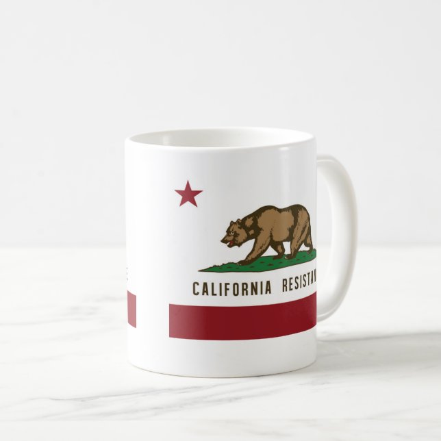 Tasse de résistance de la Californie (sans (Devant droit)
