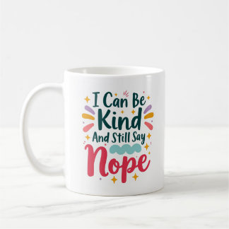 Tasse de respect de soi Je peux être gentil et dir