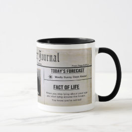 TASSE DE RETRAITE - INSERTION DE PHOTO - JOURNAL