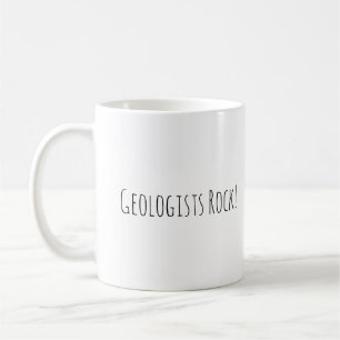 Tasse de roche de géologues