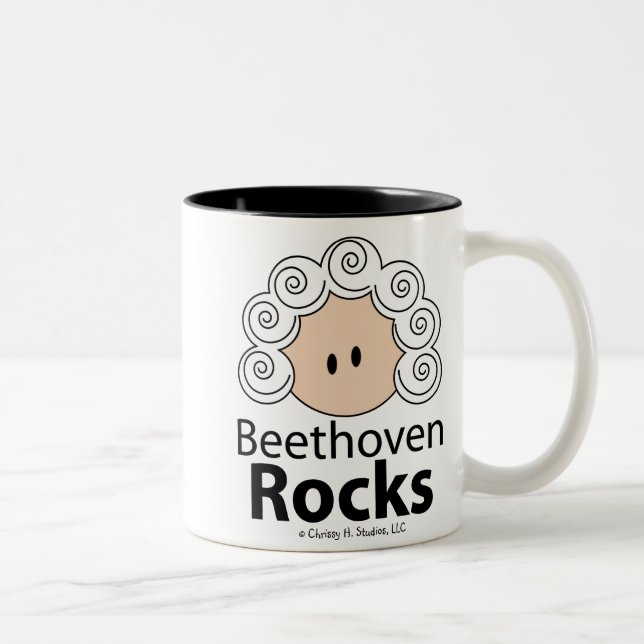 Tasse de roches de Beethoven (Droit)