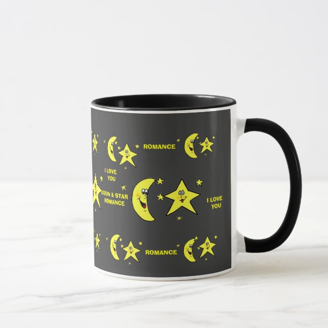 TASSE DE ROMANCE DE LUNE ET D'ÉTOILE (Droite)