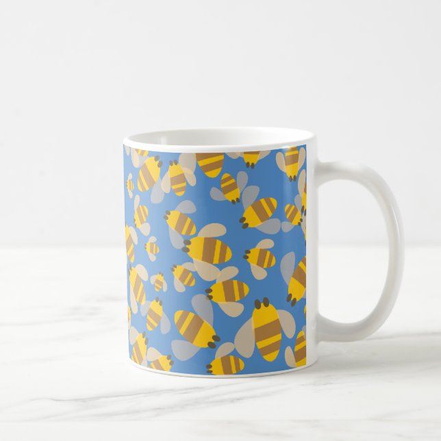 Tasse de ronflement d'abeilles de miel (Droite)