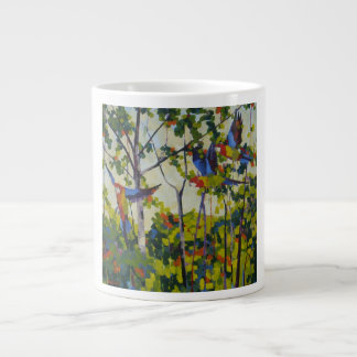 Tasse de Rosellas de vol