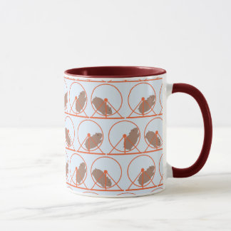 Tasse de roue de hamster (rouge)