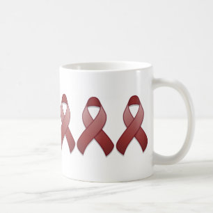 Tasse de ruban de conscience de Bourgogne
