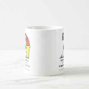 Tasse de salutations de golf