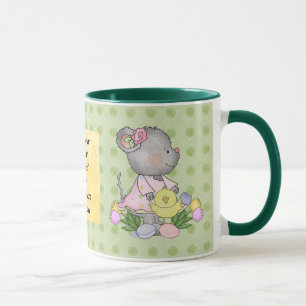 Tasse de salutations de Pâques