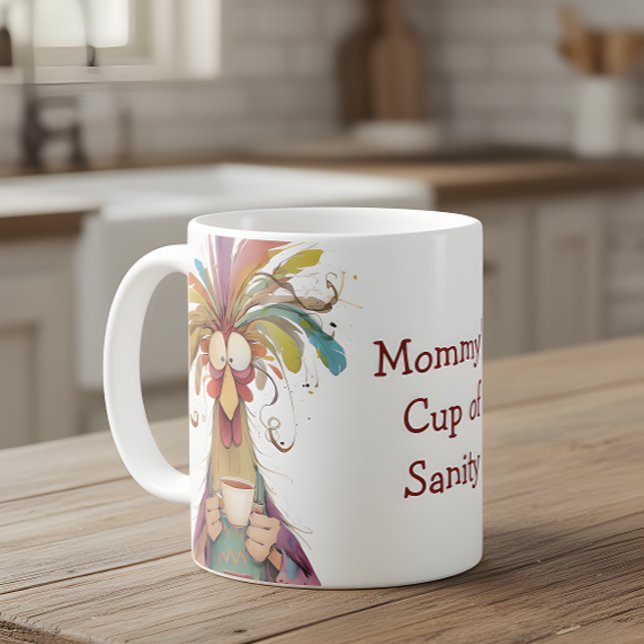 Tasse de Sanité de Maman Mug drôle pour la fête de (Créateur téléchargé)