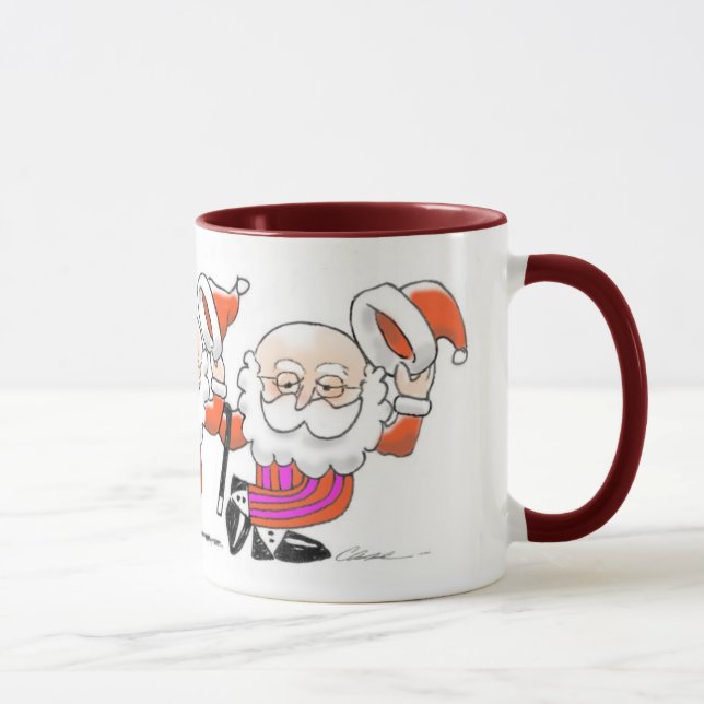 Tasse de Santa de danse (Droite)