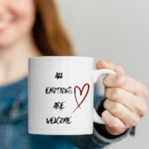 Tasse de santé mentale Citation positive Cadeau d'