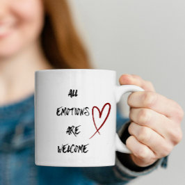Tasse de santé mentale Citation positive Cadeau d'