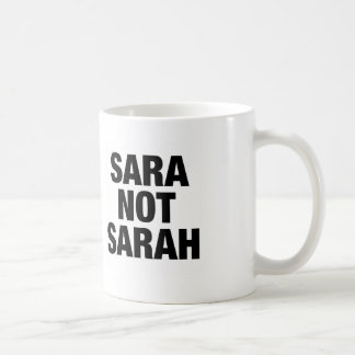 Tasse de Sara pas Sarah