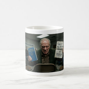 Tasse de satire anti-AA Abandonne Tout ou Péri