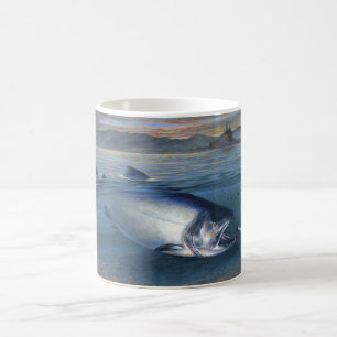 Tasse de saumon quinte