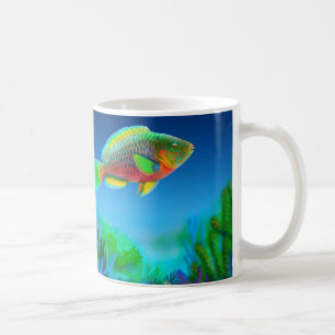 Tasse de scare de récif coralien