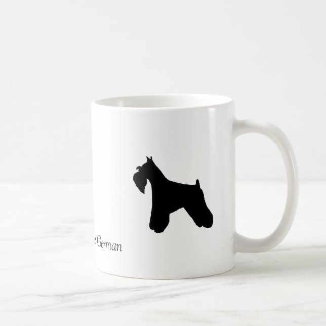 Tasse de Schnauzer miniature (Droite)