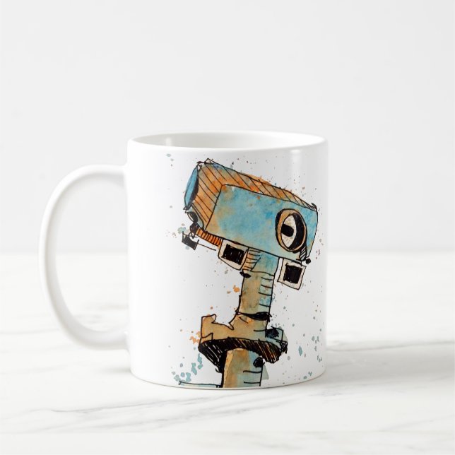 tasse de Selfie de @SarcasticRover ! (Gauche)