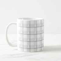 Tasse de sensibilisation au cancer du poumon à car