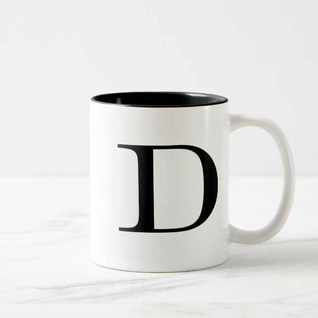 Tasse de Serif D (Droit)