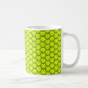 Tasse de serpent vert de Fluo