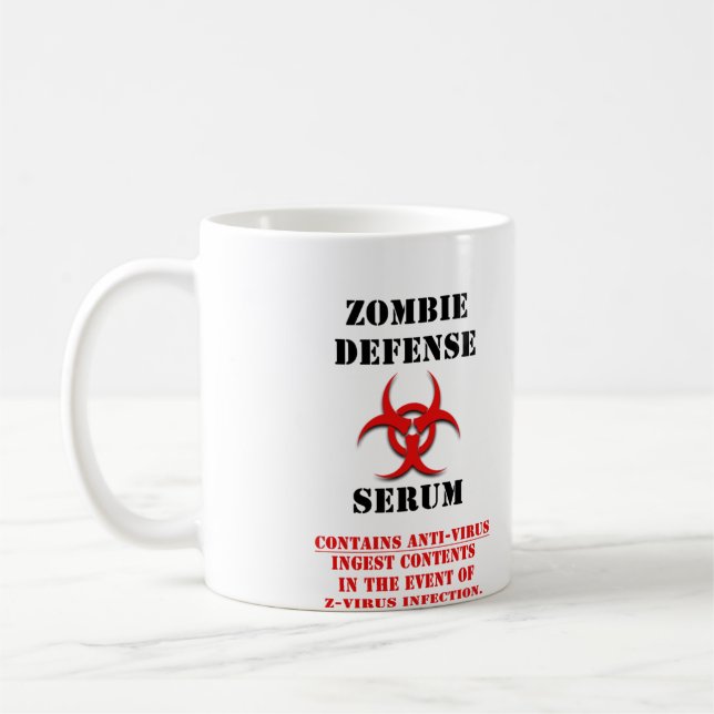 Tasse de sérum de la défense de zombi (Gauche)