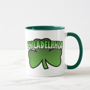 Tasse de shamrock de Philadelphie