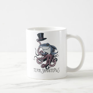 Tasse de Sharktopus d'équipe de bande dessinée