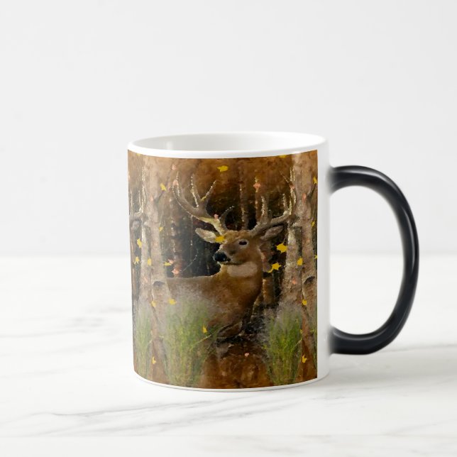 Tasse de signature de cerf de Virginie de fortune (Droite)