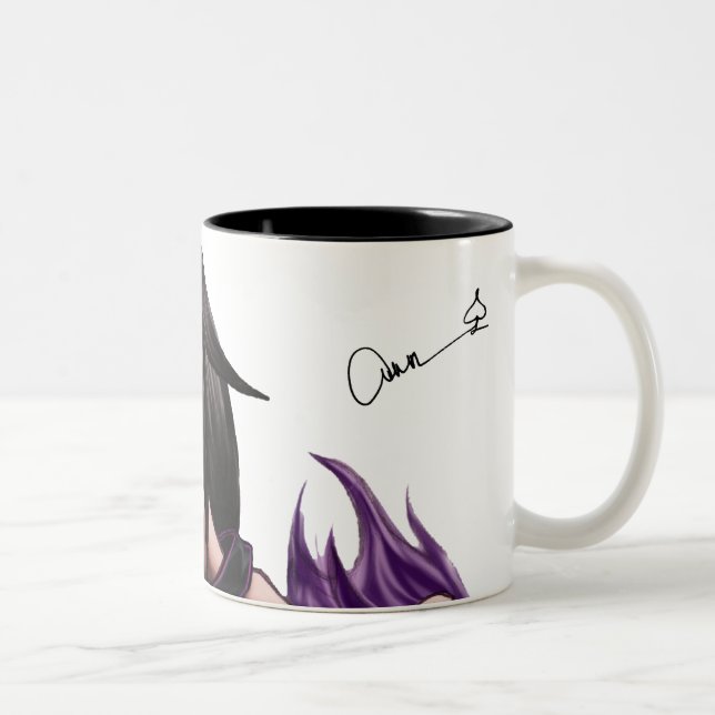 Tasse de signature de PELLE (noir) (Droit)
