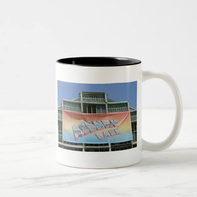 Tasse de signe de parc d'Asbury (Droit)