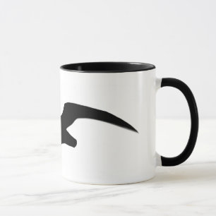 Tasse de silhouette d'albatros