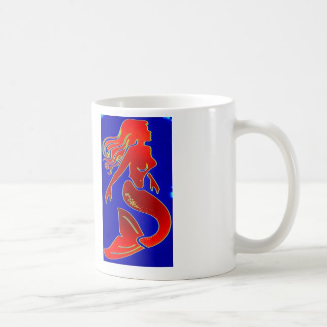 tasse de sirène rouge (Droite)