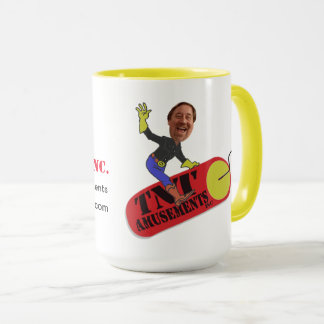 Tasse de site Web d'amusements de TNT