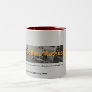 Tasse de site Web de Russes de ballets