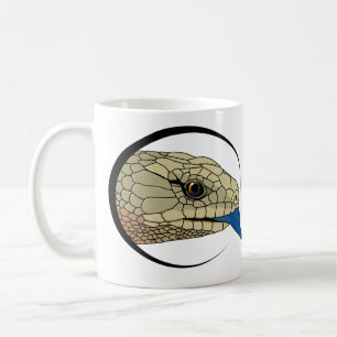 Tasse de Skink réprimandée par bleu