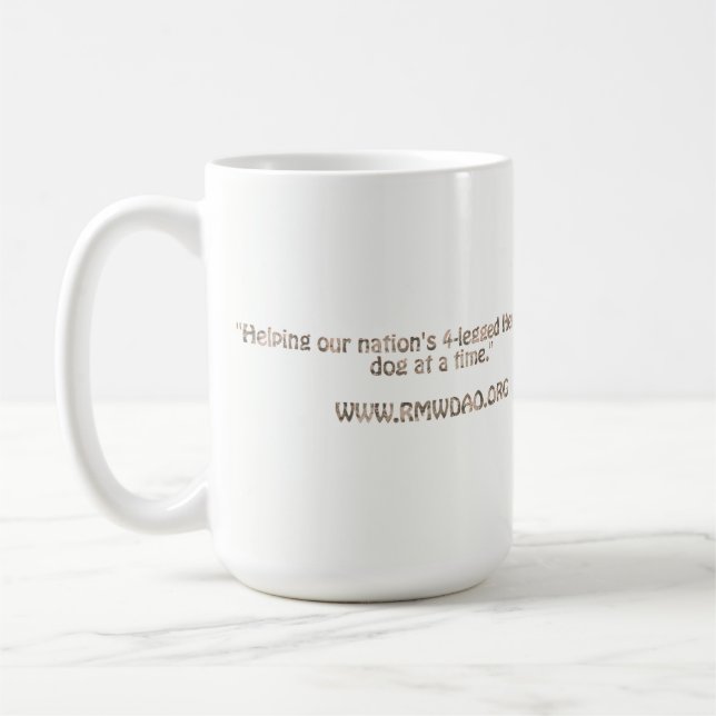 Tasse de slogan de RMWDAO (Gauche)