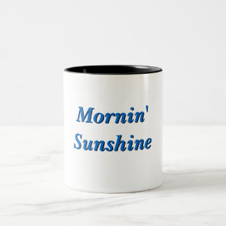 Tasse de soleil de Mornin
