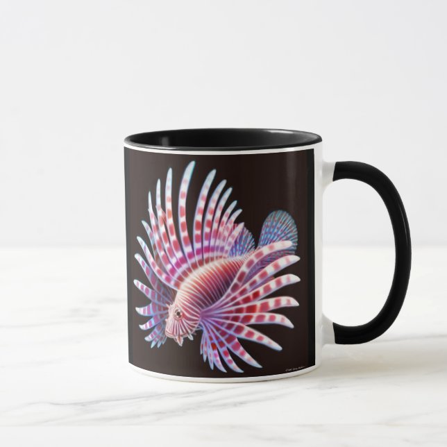 Tasse de sonnerie de Lionfish de récif (Droite)