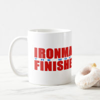 Tasse de souvenir de finisseur d'Ironman