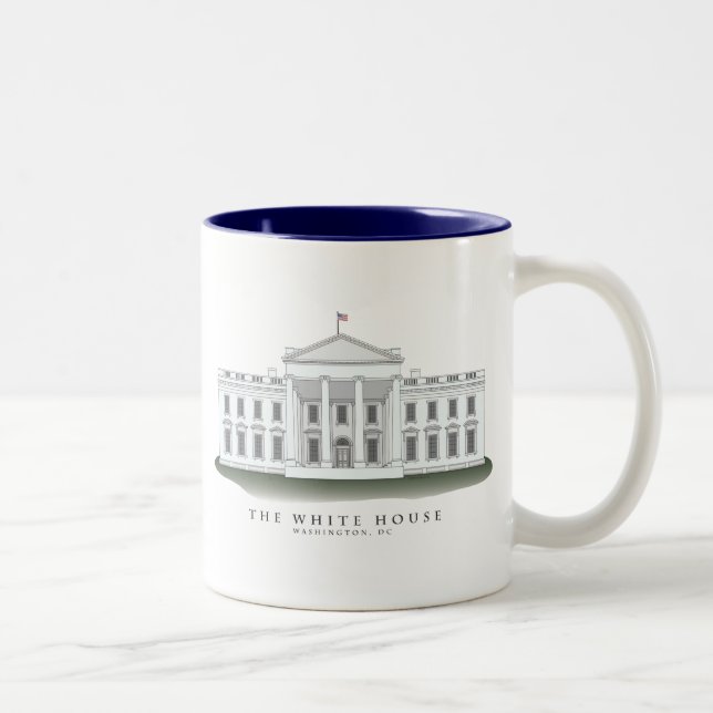 Tasse de souvenir de la Maison Blanche (Droit)