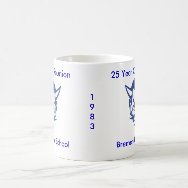 Tasse de souvenir de la Réunion de classe (Centre)