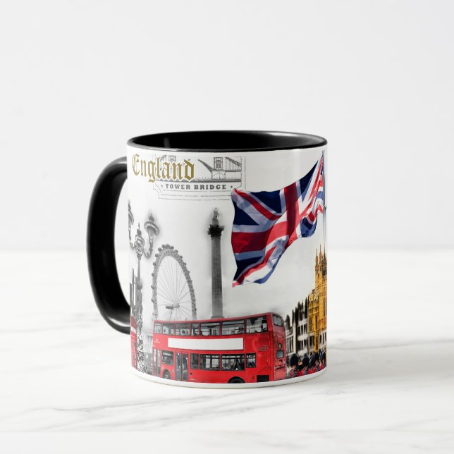 Tasse de souvenir de Londres (Devant gauche)
