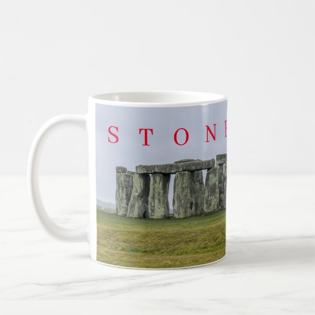 Tasse de souvenir de Stonehenge (Gauche)