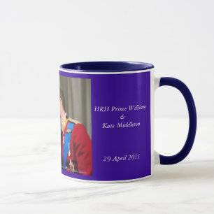 Tasse de souvenir l'épousant royal de William et