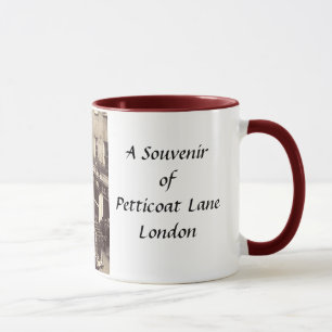 Tasse de souvenir - Londres, ruelle de jupon
