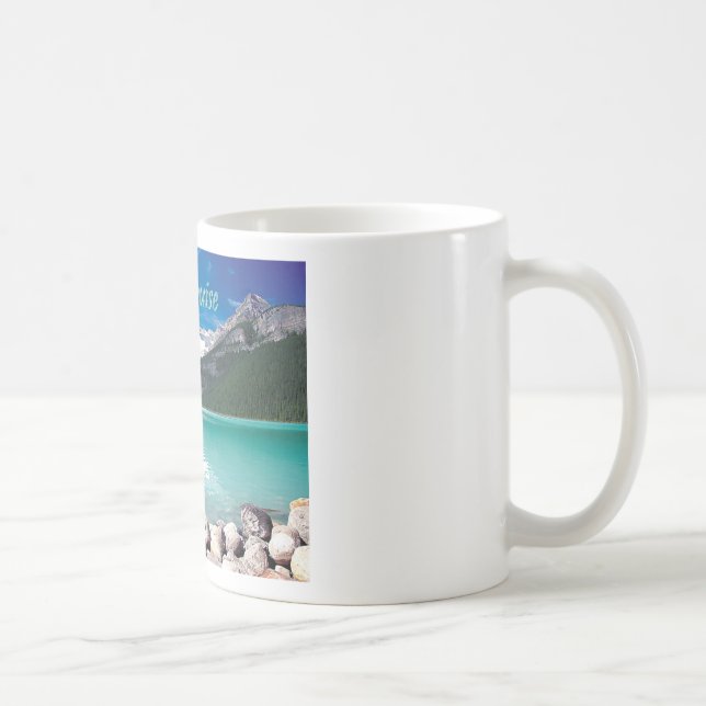 Tasse de souvenirs de Lake Louise (Droite)