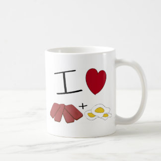 Tasse de Spam-N-Oeufs du coeur I