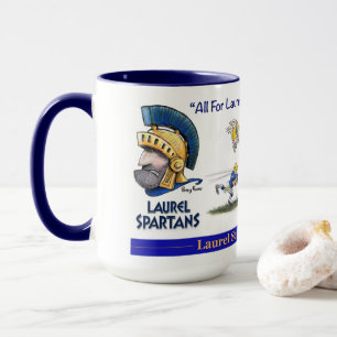 Tasse de Spartan de l'école secondaire supérieure