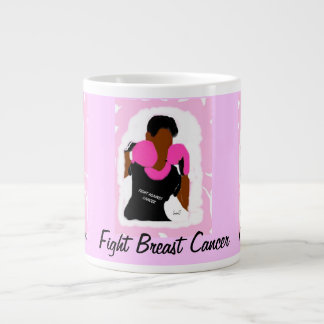 Tasse de spécialité de cancer du sein de combat